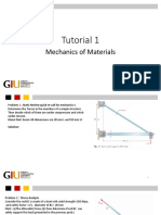 Tutorial 1: Mechanics of Materials