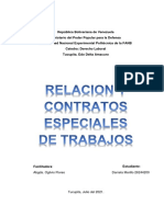 Relacion y Contratos Especiales Introduccion