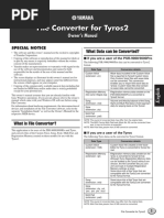 File Converter For Tyros2