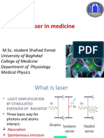 Laser in Medicine: M.Sc. Student Shahad Esmat