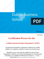 CAPM Certification Process