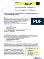 Standards, Recommendations and Guidelines: Standard For Clinical Electroretinography (1999 Update)