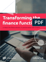 Transforming The Finance Function: A Meet The Boss Ebook, in Partnership With Oracle