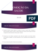 DO in Promoção Da Saúde Final