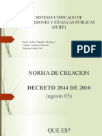 Sistema Unificado de Inversiones y Finanzas Publicas