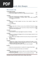 Paper 1 Questions For Practice - IBDP Economics | PDF | Price ...