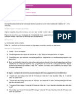 As Cédulas de Reais e o Sistema Decimal de Numeração