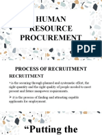 Human Resource Procurement