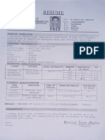 Mirajul Islam Mallick Resume