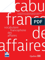 6-VOCABULAIRE FRANCOPHONE DES AFFAIRES A RETIRER