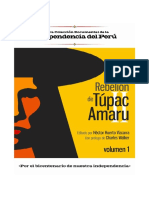 La Rebelión de Tupac Amaru