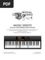 Sheets For Virtual Piano Entertainment General Free 30 Day