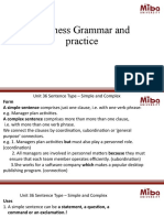 Business Grammar and Practice