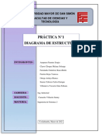 Universidad Mayor de San Simón - Diagrama de Estructura para Práctica N°1