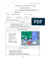 ELECTRIZACIÓN DE LA MATERIA Informe 1