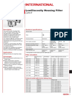 LVH-F: Lowviscosity Housing Filter