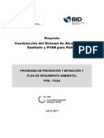 Proyecto Construcción Del Sistema de Alcantarillado Sanitario y PTAR para Pailón