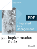Integrated Risk Management: Implementation Guide