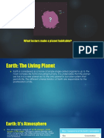 Earth - The Living Planet