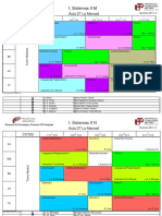 Horaria UTP 2014 II Ingenieria de Sistemas II XI PDF