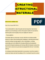 Creating Instructional Materials: Name: Harry Surigao BSED TLE 4A