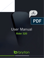 User Manual: Rider 320