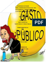 Gasto Público y Deuda Pública: Conceptos y Clasificaciones