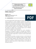 Plano de Disciplina Eletiva - Energia e Meio Ambiente