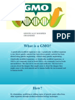 Genetically Modified Organisms