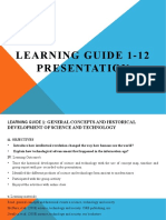 Learning Guide 1-12 Presentation