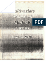 Multivariate Statistical Method