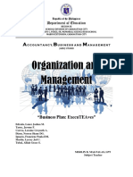 Organization and Management: Department of Education