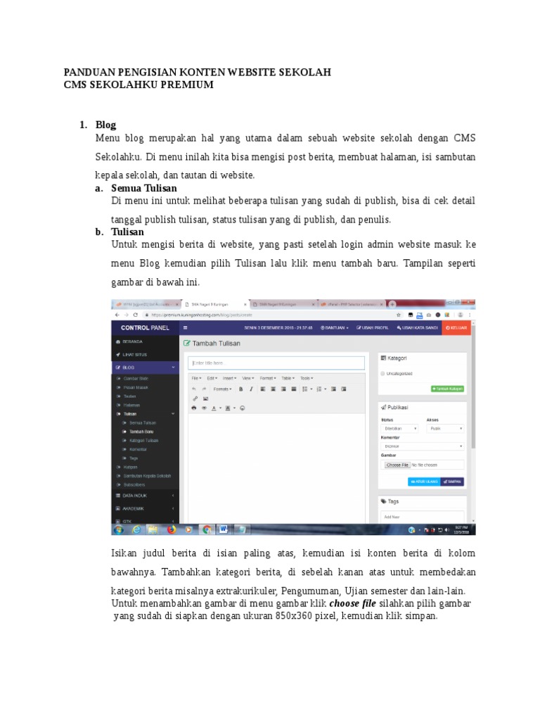 Panduan memilih sistem manajemen konten yang tepat