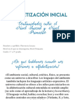 Alfabetización Inicial