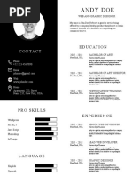 Milos Resume Template