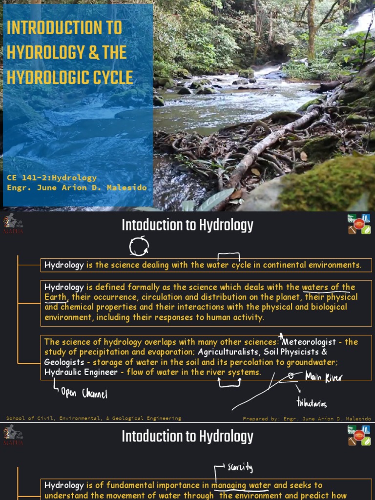 Hydrology Basics for Engineers | PDF | Hydrology | Water Cycle