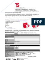Official IELTS Practice Materials Order Form - Cambridge 2010