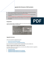 How To Upgrade The Firmware of EAP Products