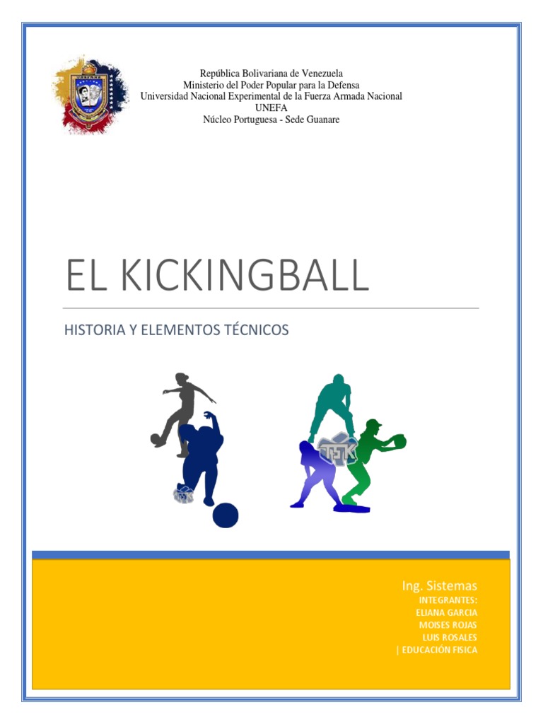 Fundamentos del Kickingball en Educación Física | PDF | Campo de ...