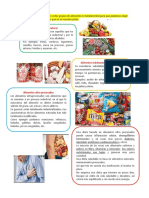 Lectura de Alimentos Procesados