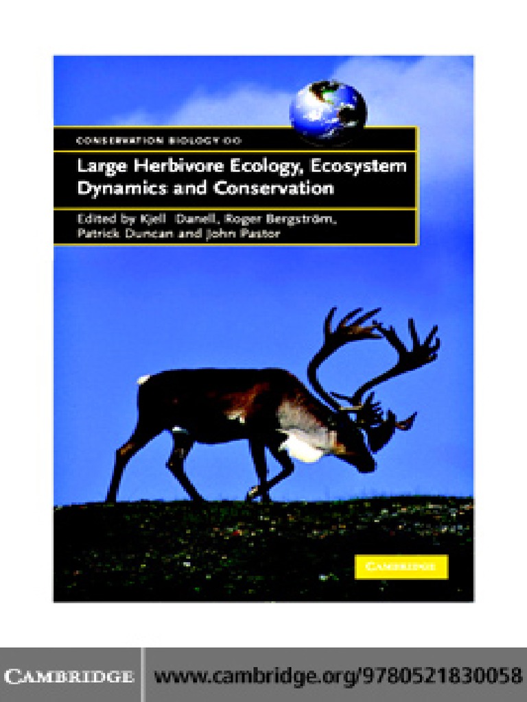 Large Herbivore Ecology Ecosystem Dynamics and Conservation ...