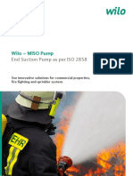 Wilo - MISO Pump: End Suction Pump As Per ISO 2858