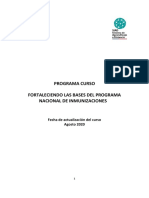 Programa Programa Nacional de Inmunizaciones