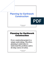 4 - Earthwork Construction