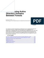14 CHAPTER 11 Restructuring Active Directory Domains Between Forests