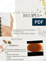 Scrapbook Stocks, Sauces, Soups Recipes