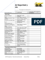 Inspección de Seguridad y Operación Caterpillar