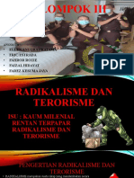 KELOMPOK III Terorisme & Radikalisme
