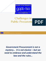 Challenges in Procurement