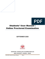 AU Candidate User Manual